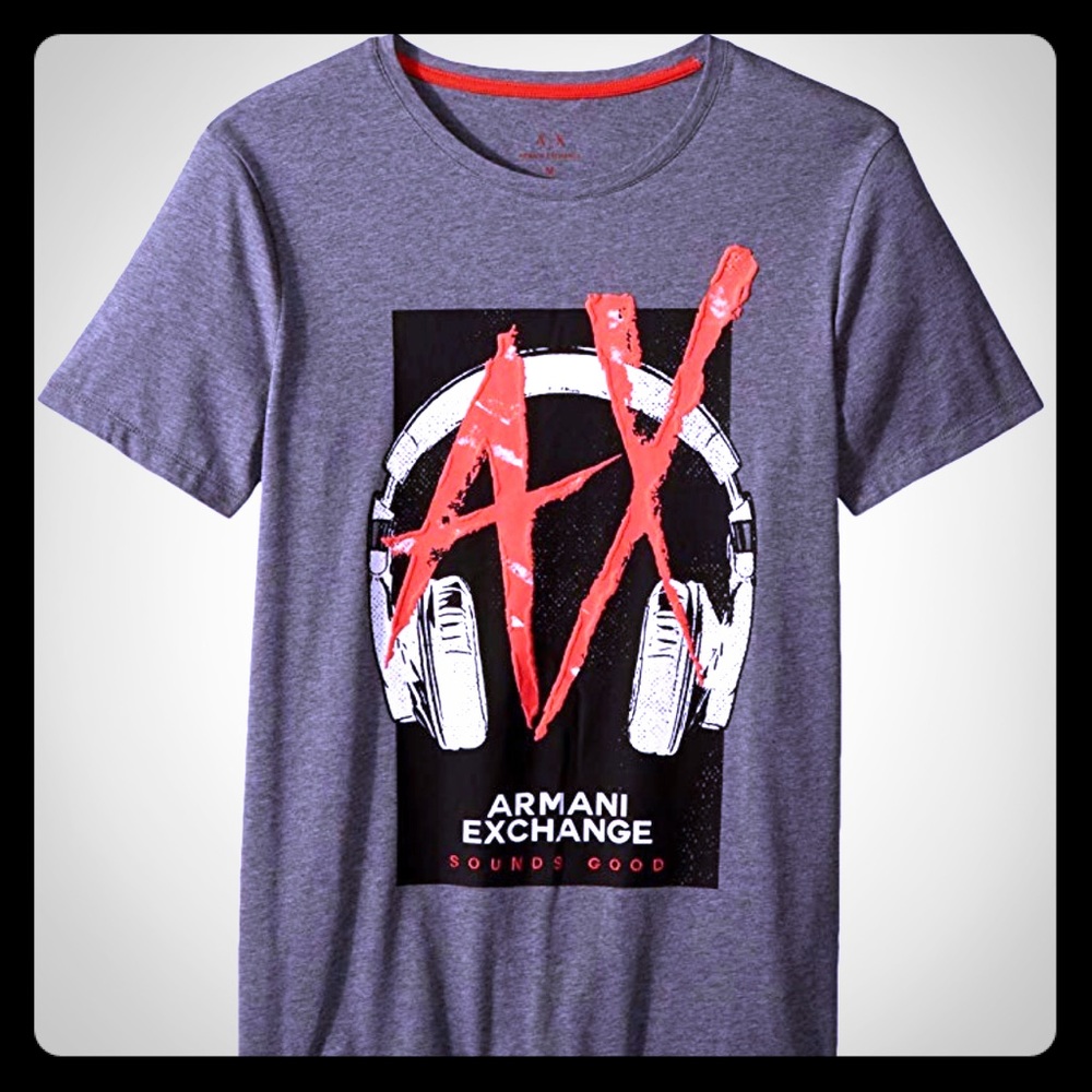 NWOT, Armani Exchange Men’s Graphic Tee, Large New